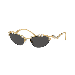 Sunglasses, Cat-eye shape, SKU001, Gray