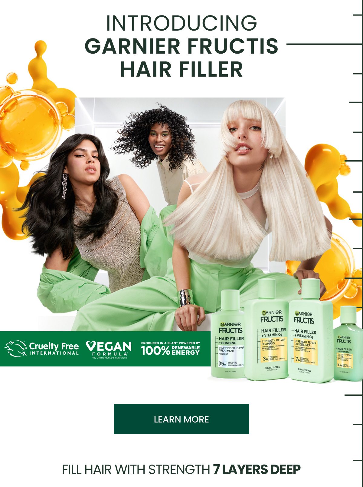 Learn more about Fructis Hair Filler