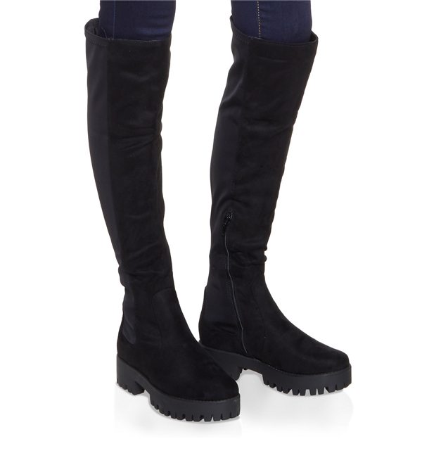 Stretch Over the Knee Boots