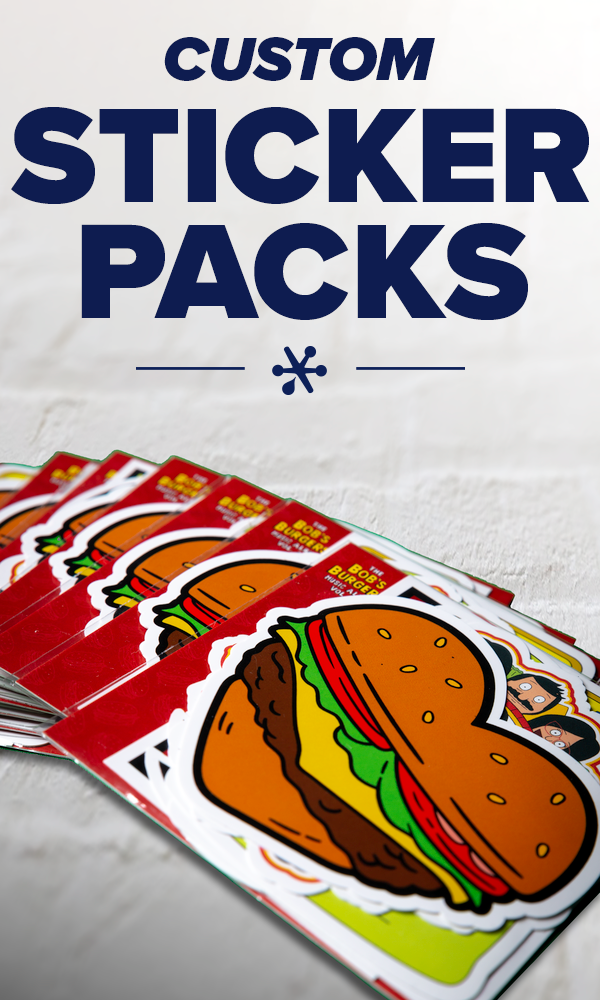 Get custom sticker packs at Jakprints