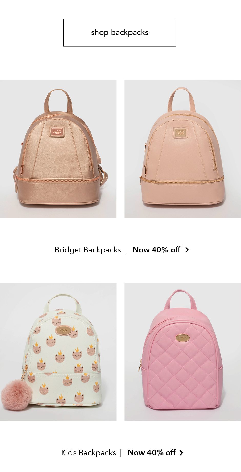 Colette Hayman Backpacks 2024 favors