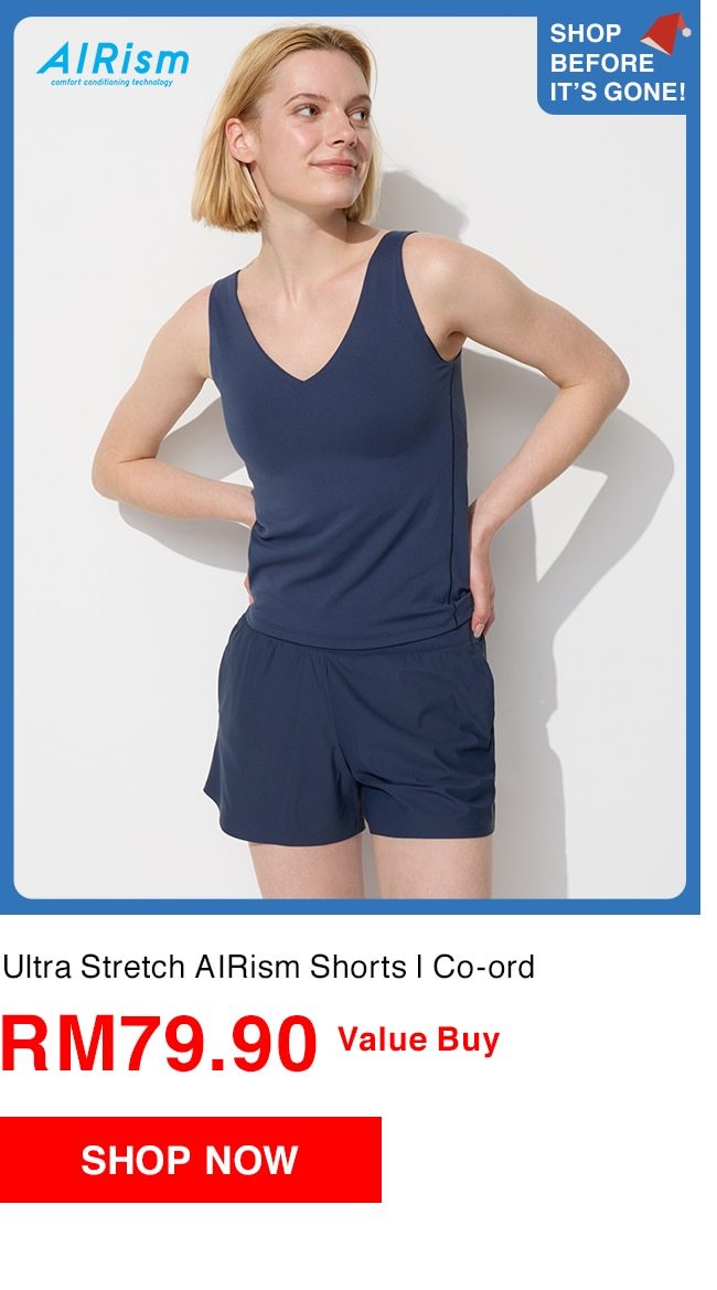 Ultra Stretch AIRism Shorts | Co-ord