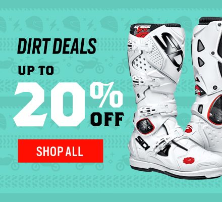 Dirt Deals up to 20% Off