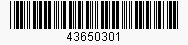 Code: 43650301