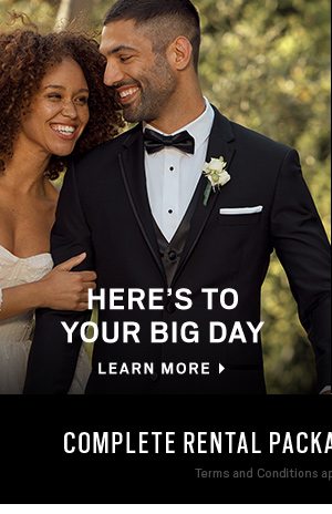 Here's To Your Big Day (+ complete Rental Package)