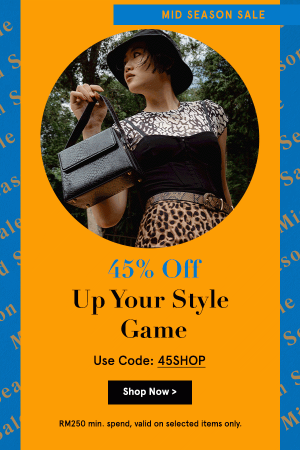 45% Off To Up Your Style Game