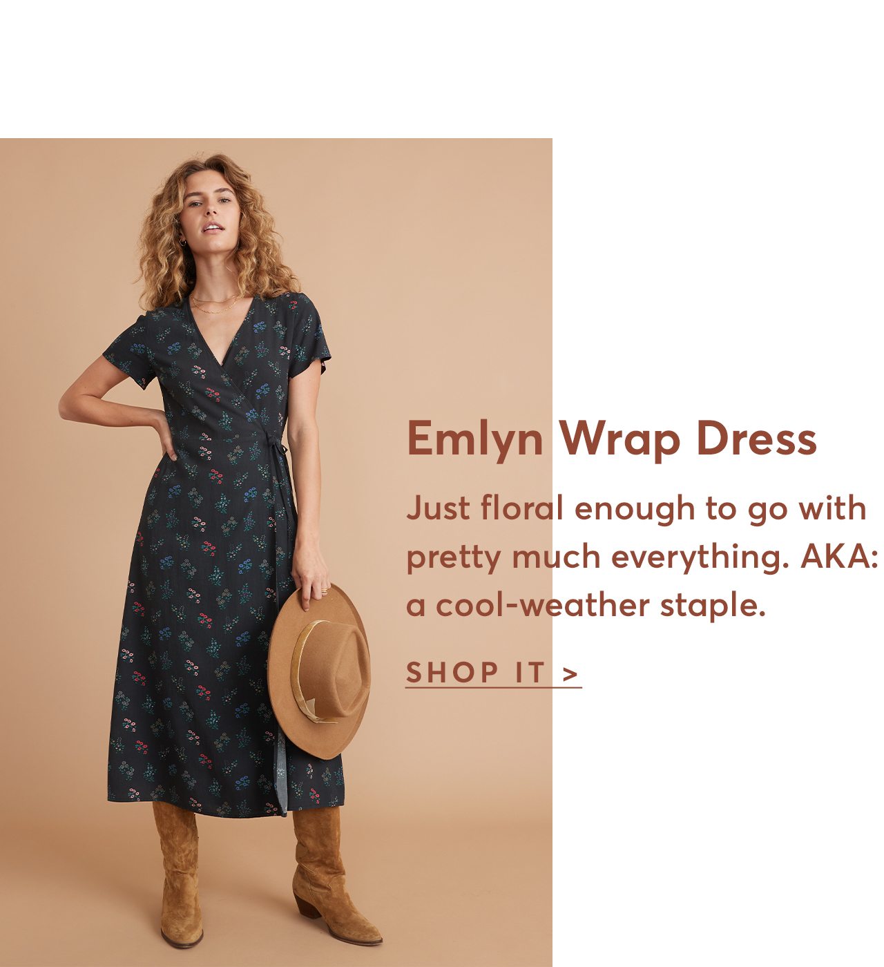 Emlyn Wrap Dress