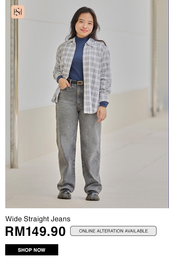 Wide Straight Jeans