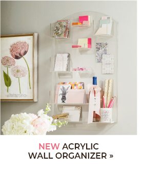 Acrylic Wall Organizer