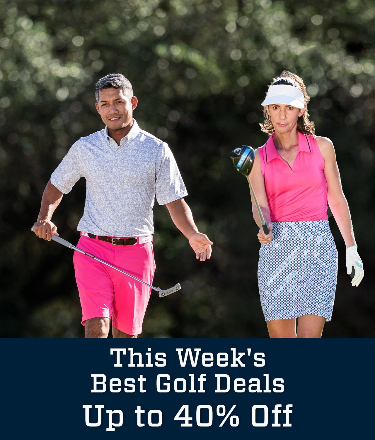 This week's best golf deals. Up to 40% Off.