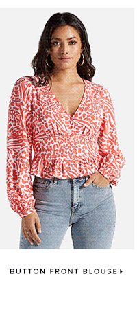 BUTTON FRONT BLOUSE