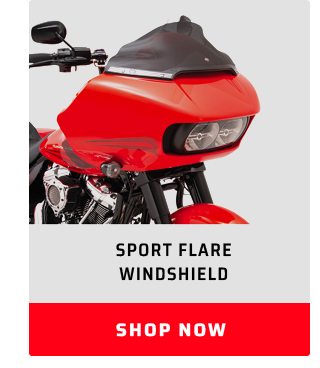 Sport Flare Windshield