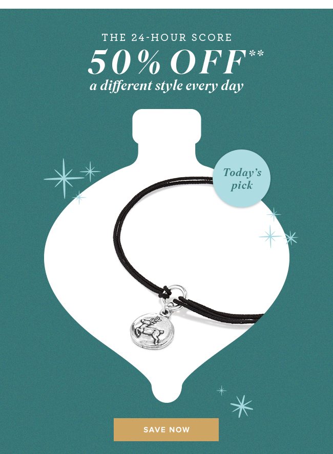 Save 50% on the Reindeer Kindred Cord. Today only, online only.