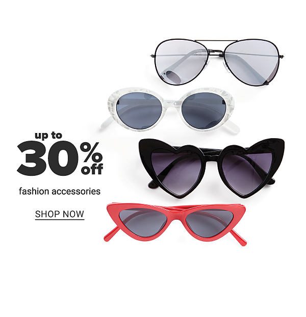 Up to 30% off Fashion Accessories - Shop Now