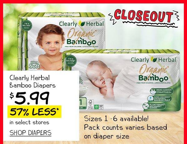 Clearly Herbal Bamboo Diapers