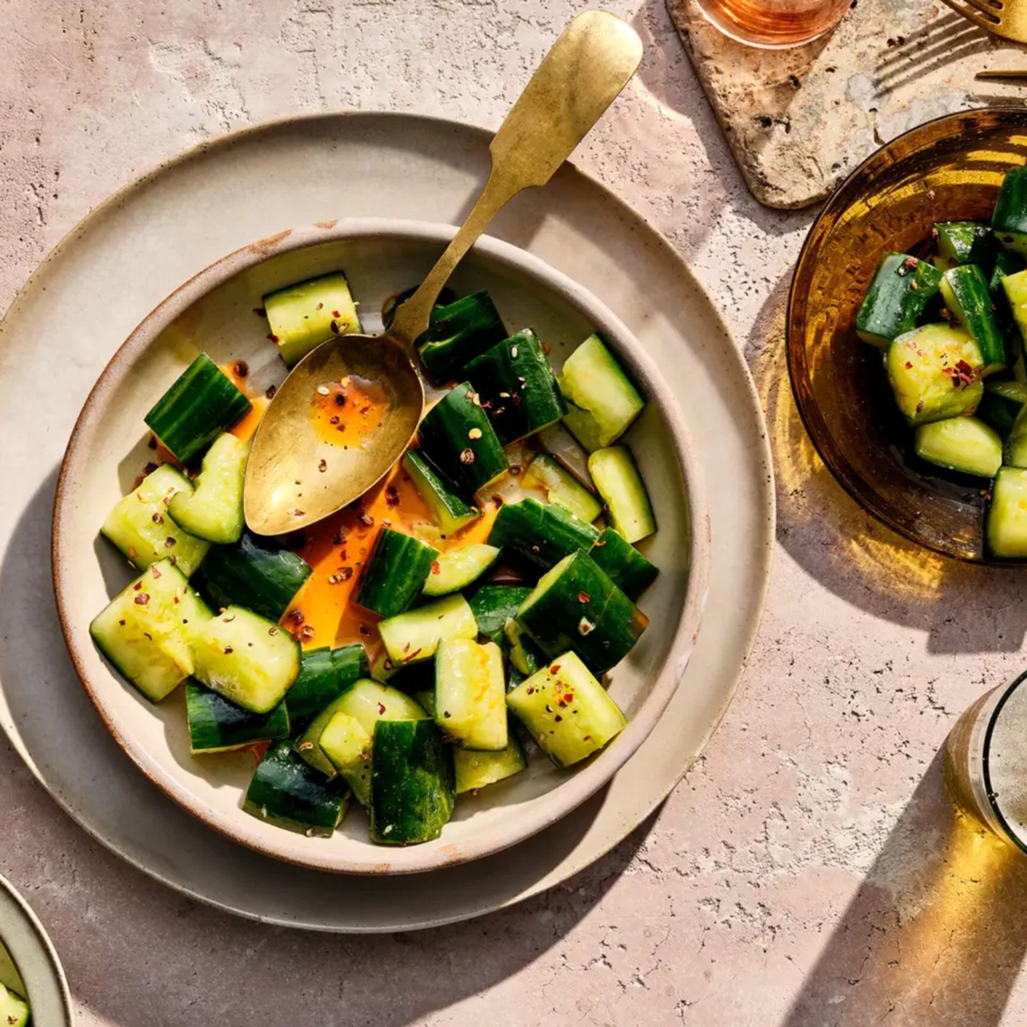 Sichuan-Style Marinated Cucumbers