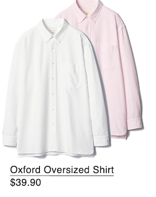 PDP10 - OXFORD OVERSIZED SHIRT