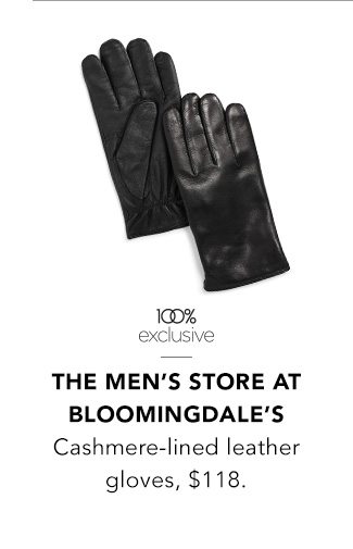 THE MEN'S STORE AT BLOOMINGDALES