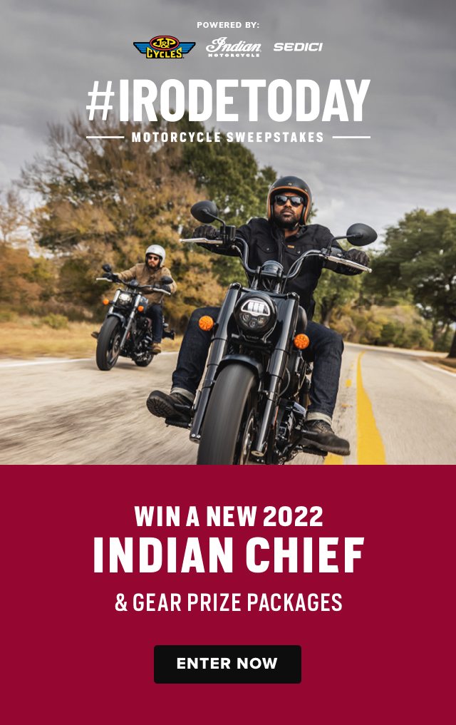 Win a new 2022 Indian Chief 