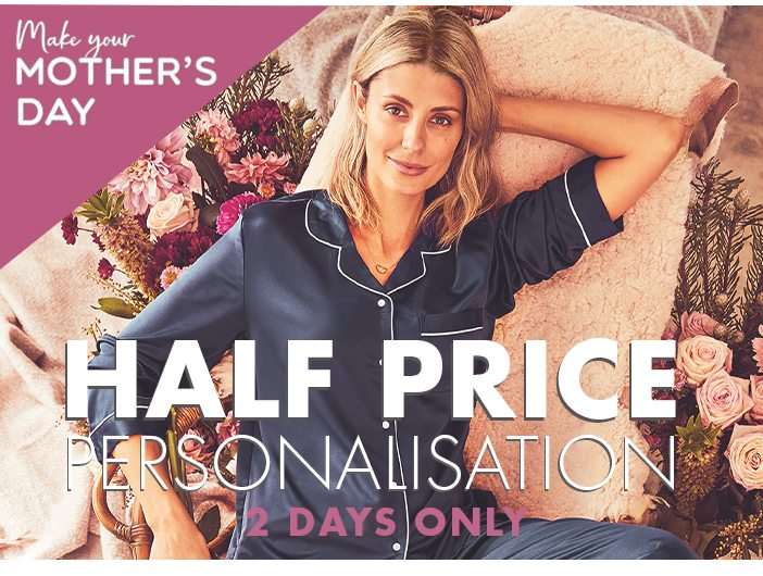 Half Price Personalisation