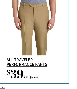 $39 All Traveler Performance Pants