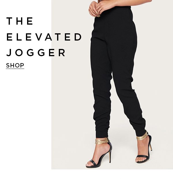 The Elevated Jogger Shop Now