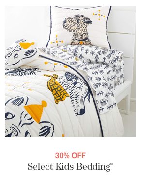 30% off Select Bedding