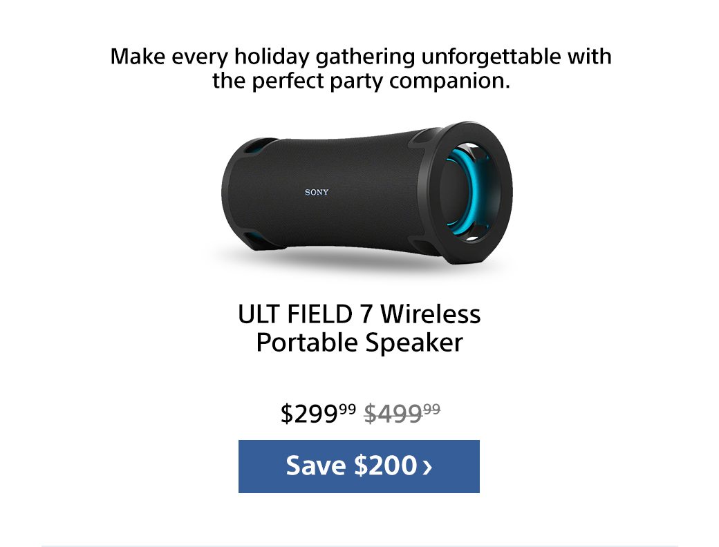 ULT FIELD 7 Wireless Portable Speaker | Save $150