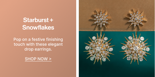 Starburst + Snowflakes | SHOP NOW