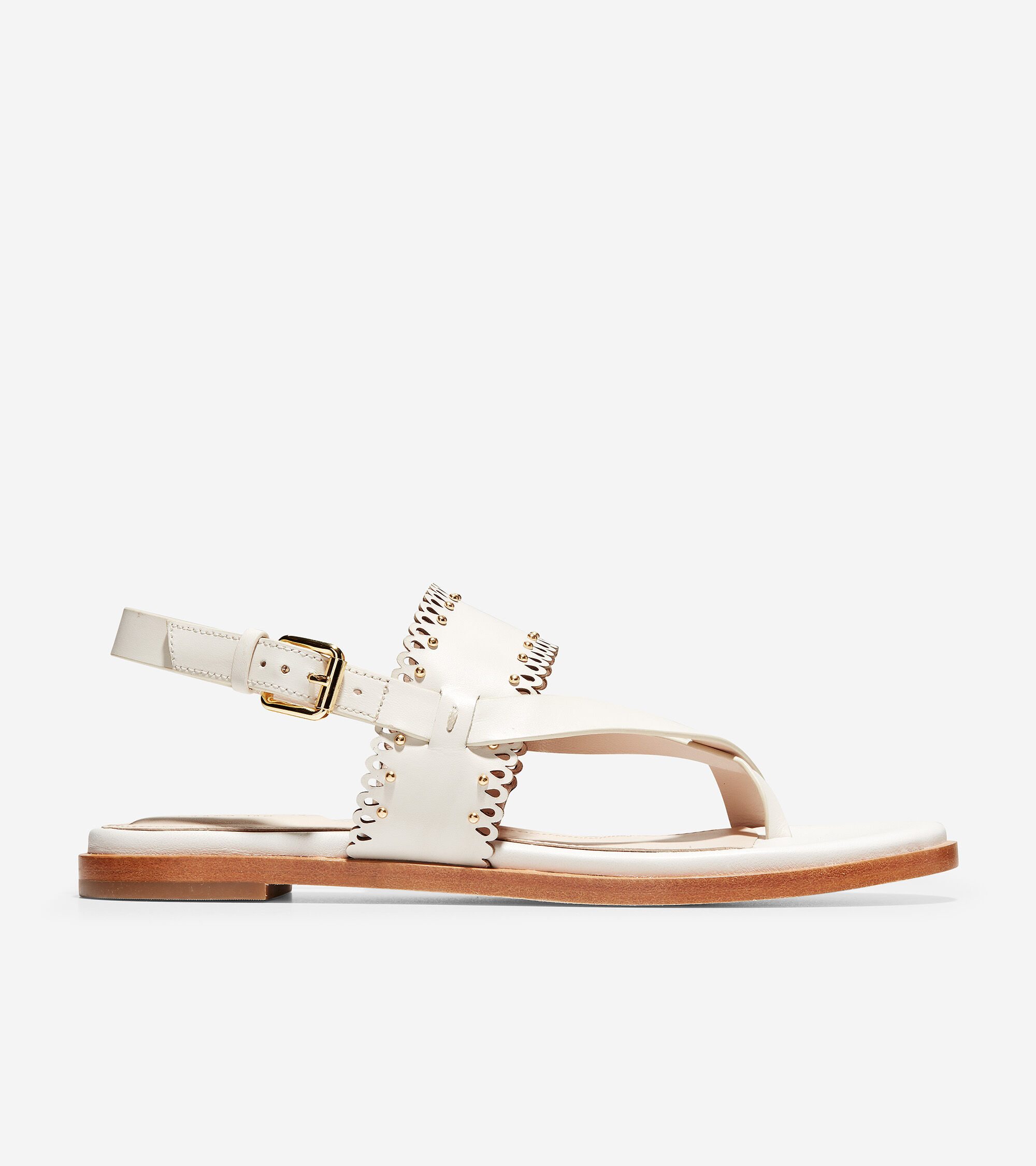 Anica Scallop Thong Sandal