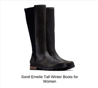 Sorel Emelie Tall Winter Boots for Women