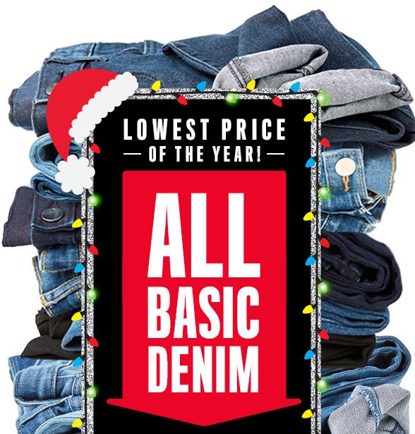 All Basic Denim $6.99