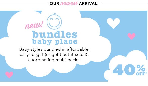 Baby Bundles 40% Off