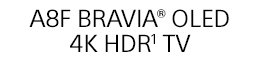 A8F BRAVIA(R) OLED 4K HDR(1) TV