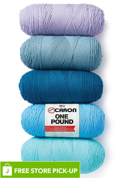 Caron One Pound Yarn.