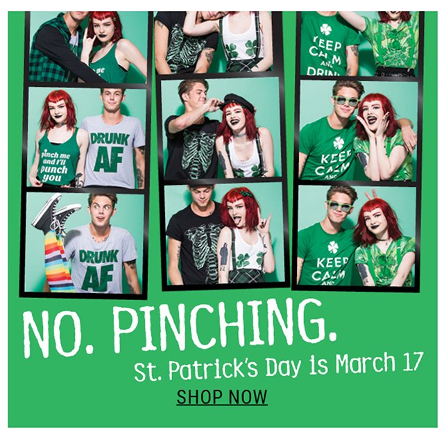St. Patrick's Day Shop Now