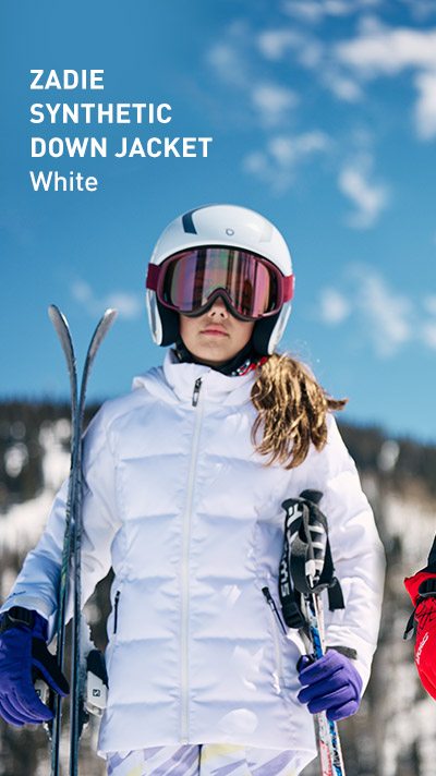 Zadie Synthetic Down Jacket - White