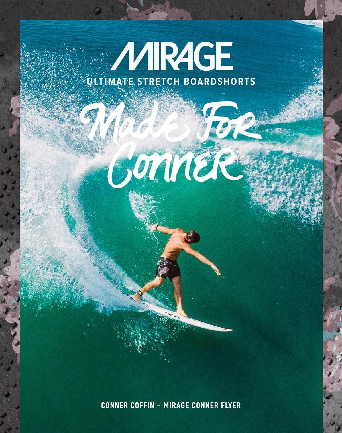 Made For Conner - Conner Coffin in the Mirage Conner Flyer Boardshort