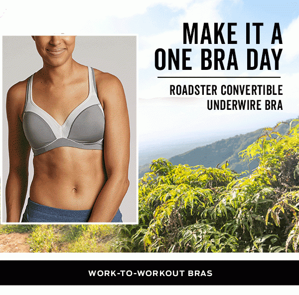 Shop Work to Workout Bras >