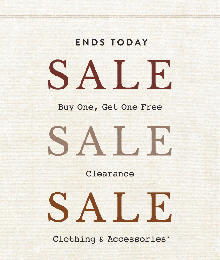 Markdowns- Shop Now »