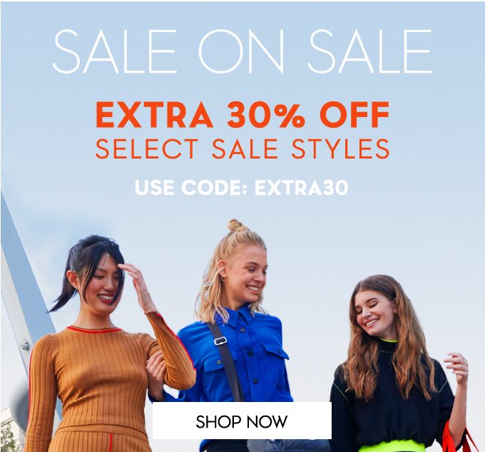 Sale On Sale Extra 30% Off Select Sale Styles