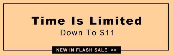 New In Flash Sale