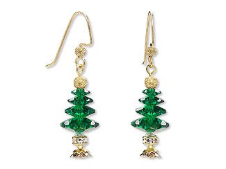 Majestic Christmas Tree Earrings