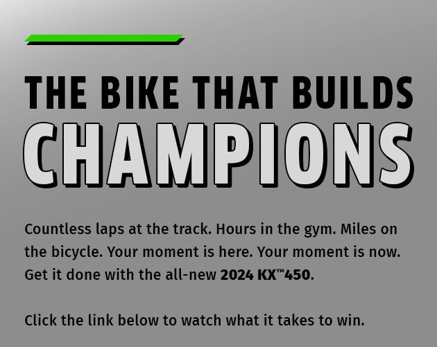 THE BIKE THAT BUILDS CHAMPIONS