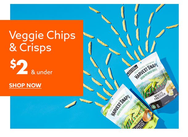 Veggie Chips & Crisps $2 & under