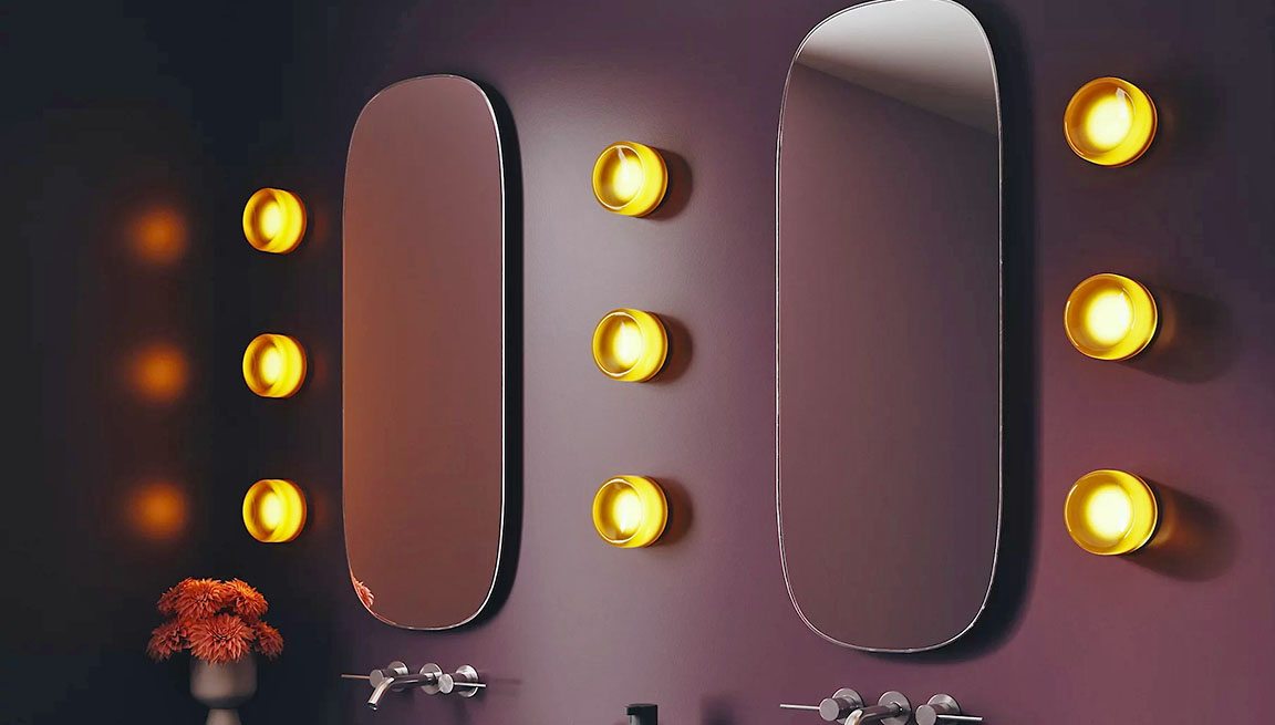 Dimple LED Wall / Flushmount by RBW.