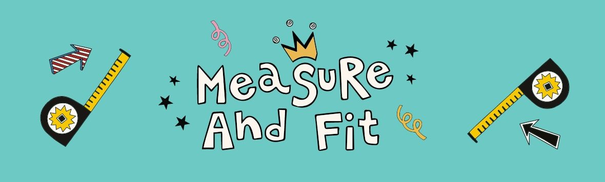 links to measure and fit page