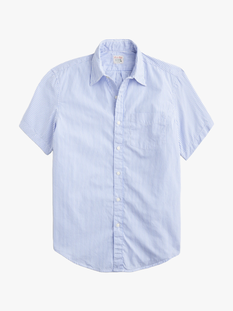 J.Crew Relaxed Short-Sleeve Secret Wash Shirt