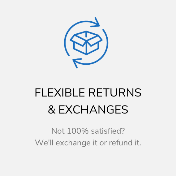 Flexible Returns & Exchanges