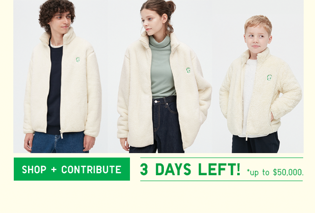 BANNER 8 - SHOP AND CONTRIBUTE. 3 DAYS LEFT!